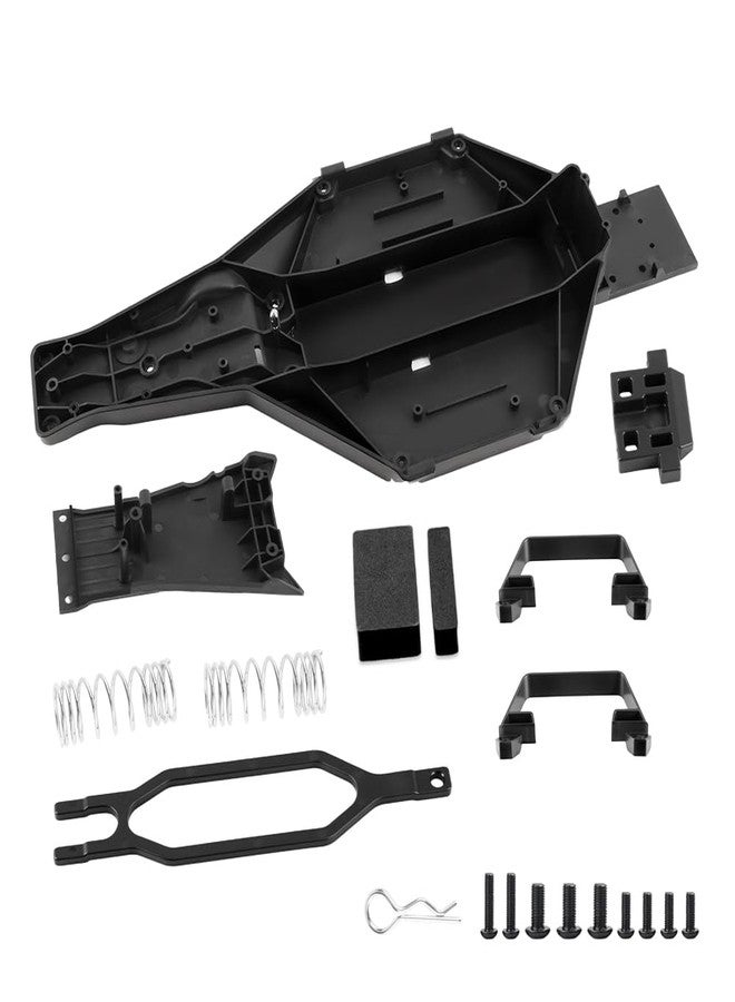 GLOBACT طقم تحويل هيكل GLOBACT لسيارة Traxxas Slash 2WD ذات مركز الثقل المنخفض، إطار نايلون LCG، قطع غيار ترقية لسيارة Traxxas Slash 2WD F150 Drag Slash 1/10 RC، بديل للرقم 5830 - Image 1